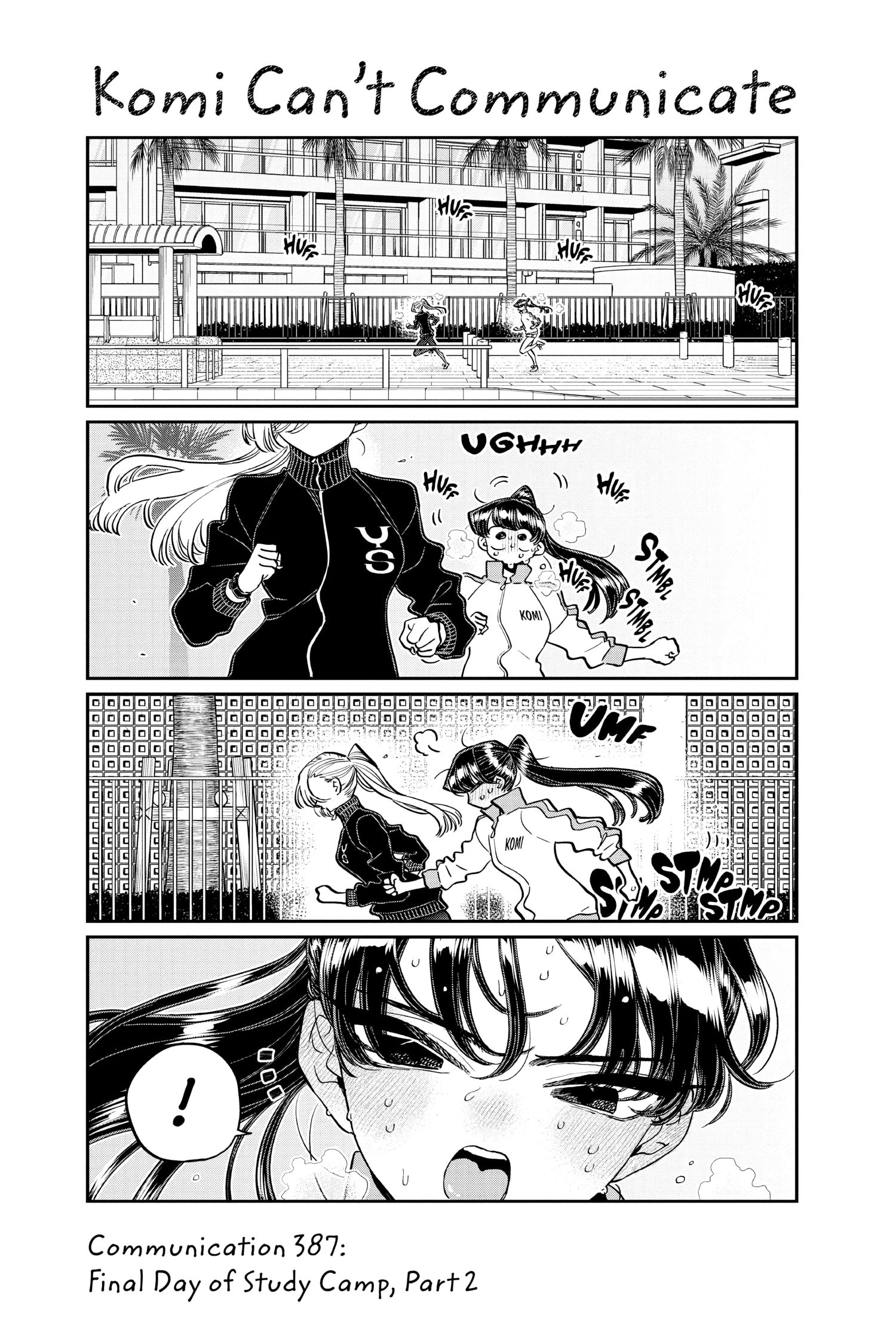 Komi Can’t Communicate, Chapter 387 image 01